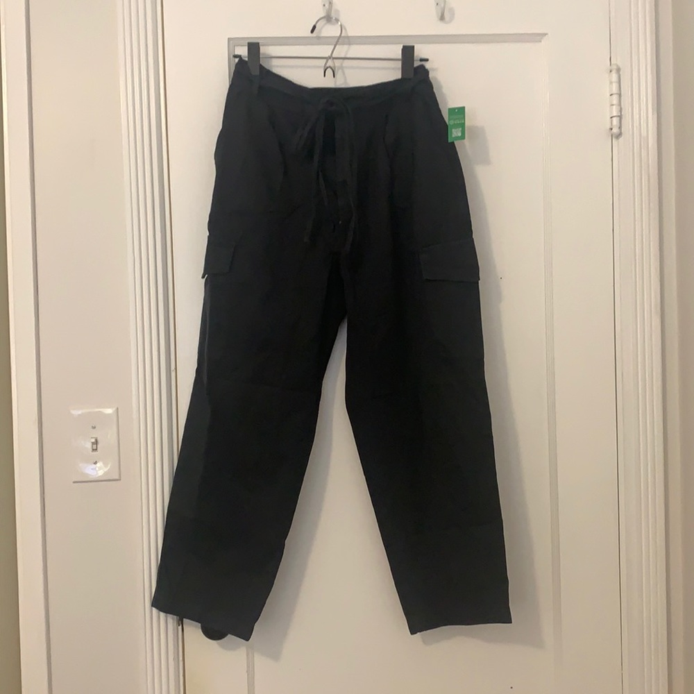 Gap Tie Waist Cargo Pants
